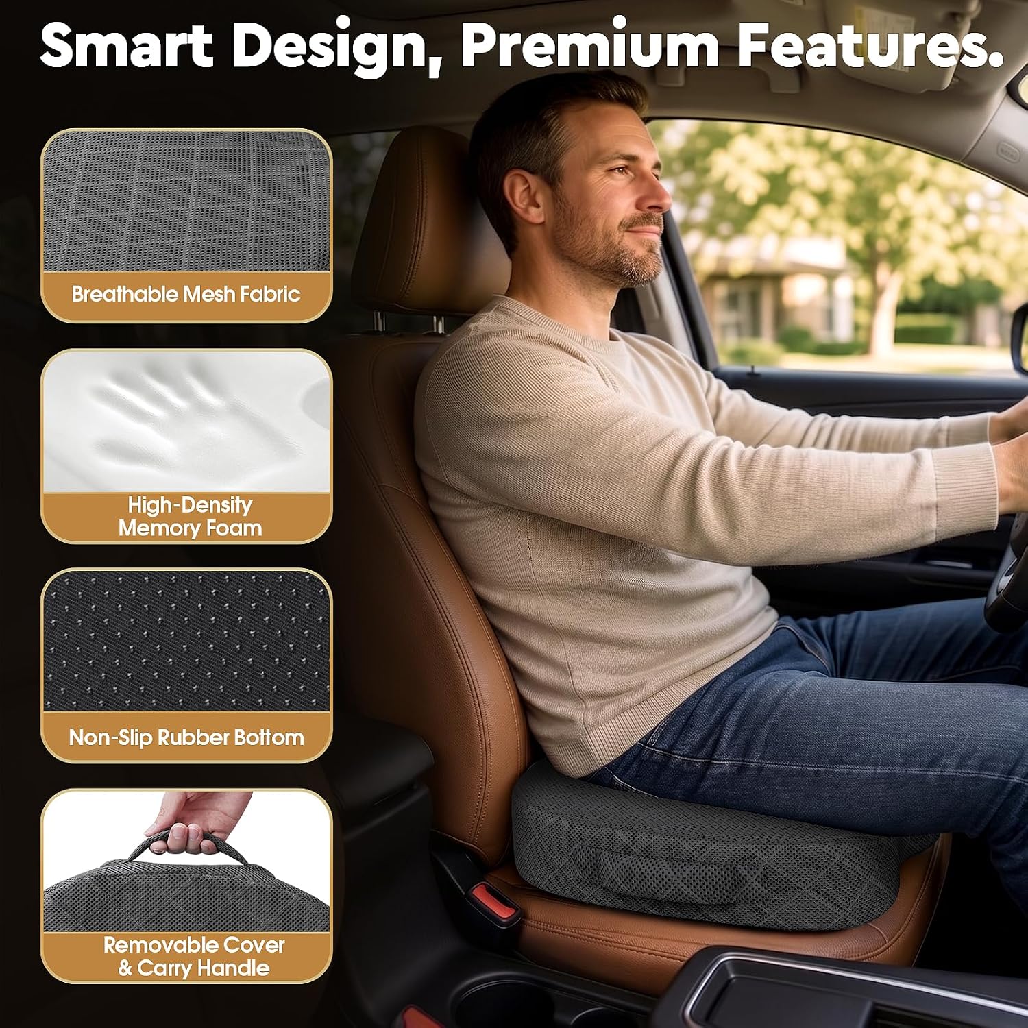 Memory Foam Seat Cushion